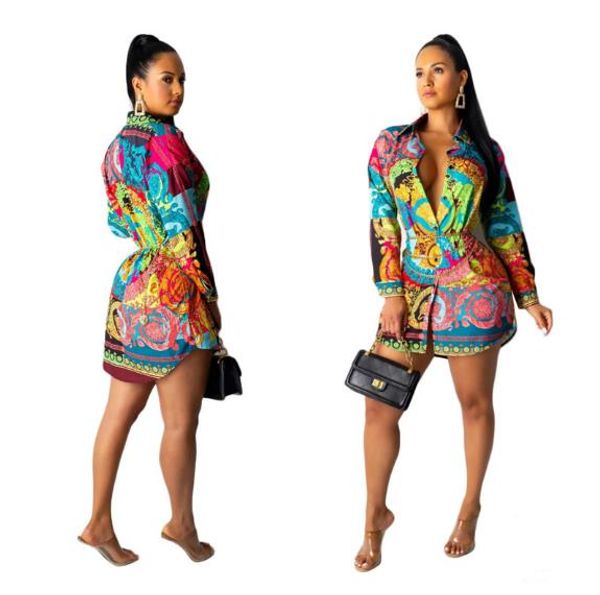colorful print womens casual dresses fashion single breasted long sleeve womens designer shirt dresses designer femal clothing, Black;gray
colorful print womens casual dresses fashion single breasted long sleeve womens designer shirt dresses designer femal clothing, Black;gray