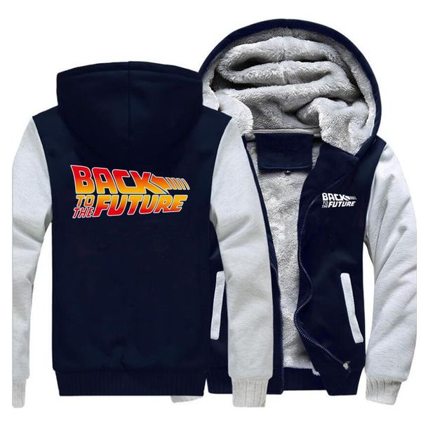 fashion back to the future thicken zipper jacket hoodies coat men classic movie series back to the future fleece sportswear, Black
fashion back to the future thicken zipper jacket hoodies coat men classic movie series back to the future fleece sportswear, Black