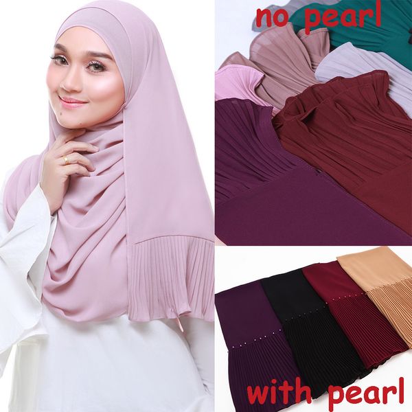 new long scarf patchwork popular bubble chiffon scarf wrinkle hijab pearl pleat stitching muffler muslim scarves
new long scarf patchwork popular bubble chiffon scarf wrinkle hijab pearl pleat stitching muffler muslim scarves