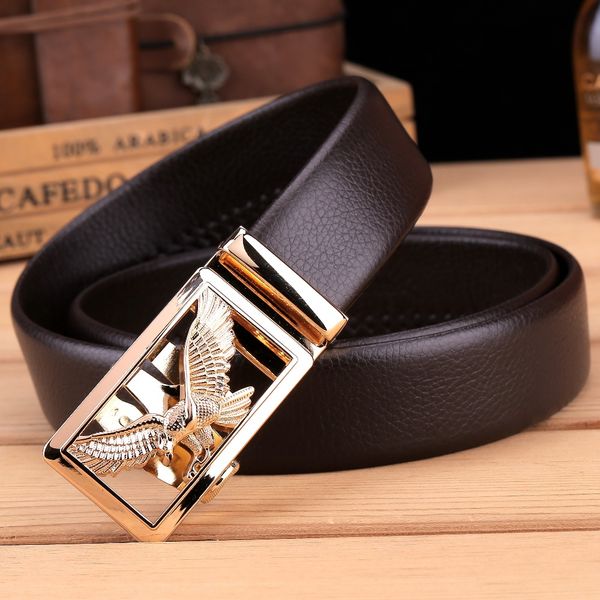 2019 new eagle belts for men mens belts luxury automatic buckle microfiber leather black brown 160 cm 170 180 150 140 big size
2019 new eagle belts for men mens belts luxury automatic buckle microfiber leather black brown 160 cm 170 180 150 140 big size