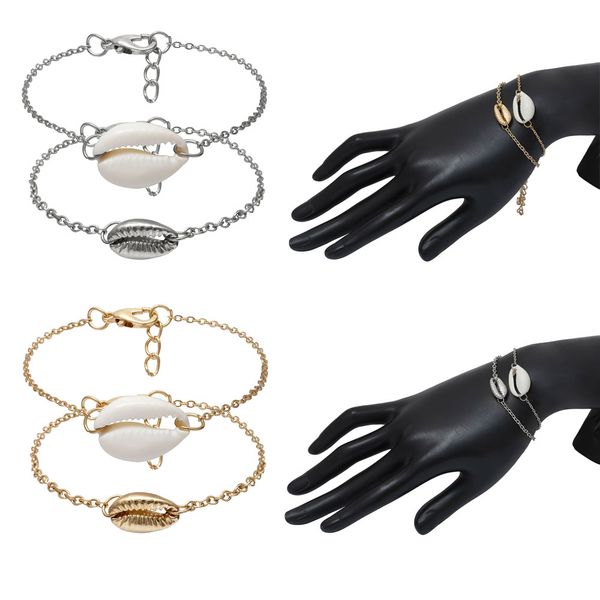 2pcs/set women girls bracelet set bohemian shells handmade hawaii beads sea beach jewelry, Black
2pcs/set women girls bracelet set bohemian shells handmade hawaii beads sea beach jewelry, Black
