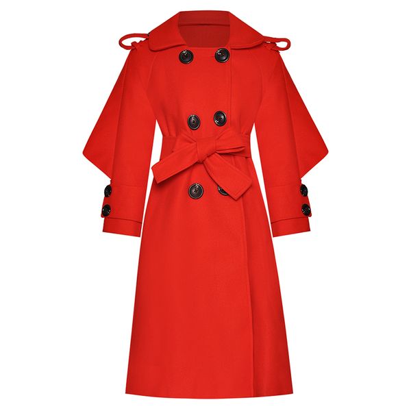 luxury designer brand fashion women clothes red wool coat turn-down collar double breasted buttons belt knee length warm coats, Tan;black
luxury designer brand fashion women clothes red wool coat turn-down collar double breasted buttons belt knee length warm coats, Tan;black