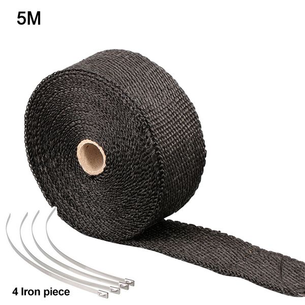 5m motorcycles exhaust front pipe anti-wrap heat manifold insulation cloth roll with option
5m motorcycles exhaust front pipe anti-wrap heat manifold insulation cloth roll with option