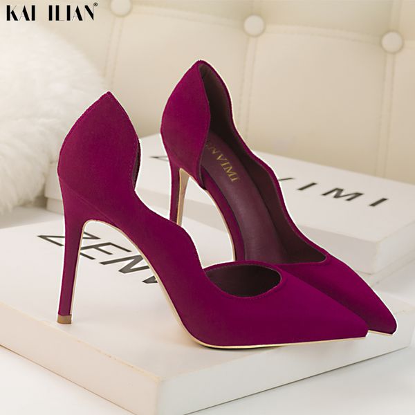 shoes women 2019 high heels summer ladies shoes elegant fashion female pumps purple pointed toe thin heels party wedding, Black;white
shoes women 2019 high heels summer ladies shoes elegant fashion female pumps purple pointed toe thin heels party wedding, Black;white