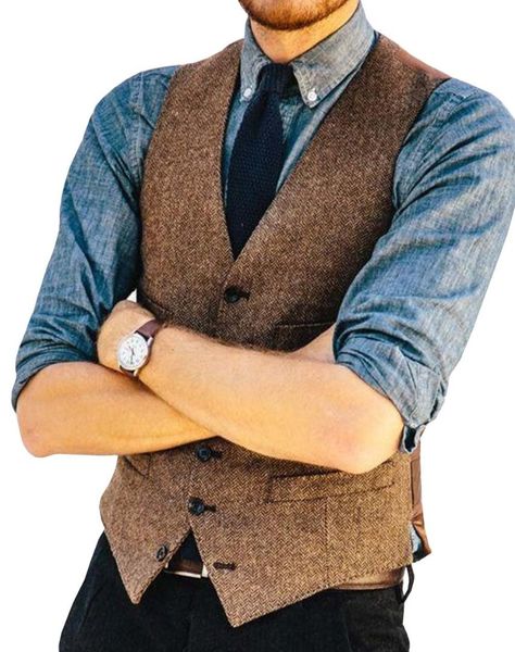 mens suit vest v neck herringbone slim fit formal green/black/brown business single-breasted waistcoat groomman for wedding vest, Black;white
mens suit vest v neck herringbone slim fit formal green/black/brown business single-breasted waistcoat groomman for wedding vest, Black;white