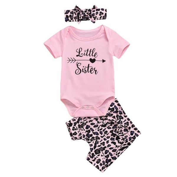 oeak 2020 new baby девушки с короткими рукавами печатными буквами leopard шорты одежда новорожденный детский 3шт наряды младенец одежда set, White
oeak 2020 new baby девушки с короткими рукавами печатными буквами leopard шорты одежда новорожденный детский 3шт наряды младенец одежда set, White