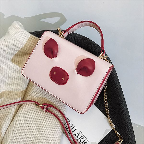 ins pig handle women handbag chain crossbody bag casual messenger bag cute box handbag women totes lady hand bags purse 2019
ins pig handle women handbag chain crossbody bag casual messenger bag cute box handbag women totes lady hand bags purse 2019