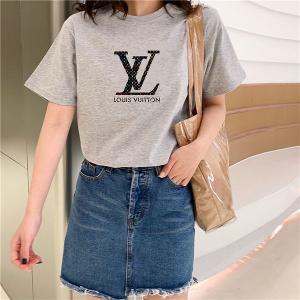 men's fashion brand t shirt r luxury monogram print round neck t shirt summer short sleeve cotton 18 colors, White
men's fashion brand t shirt r luxury monogram print round neck t shirt summer short sleeve cotton 18 colors, White