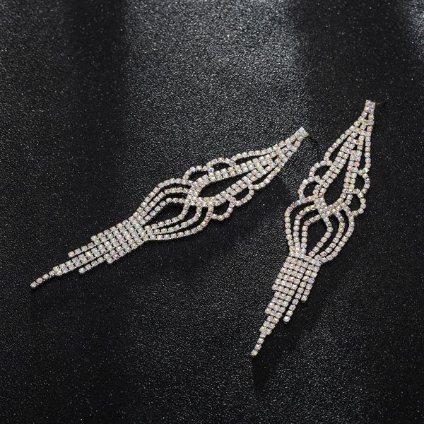 2019 jewelry dangle earrings women long earring big studs with full shiny cubiz zircon female earring,1pz, Golden
2019 jewelry dangle earrings women long earring big studs with full shiny cubiz zircon female earring,1pz, Golden