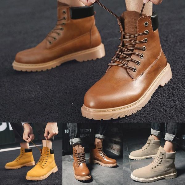 men's fashion tooling casual cool handsome leather boots motorcycle boots, Black
men's fashion tooling casual cool handsome leather boots motorcycle boots, Black