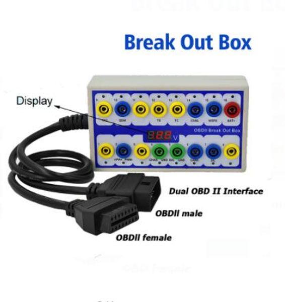 auto car obd 2 break out box obd2 breakout box obd obdii protocol detector diagnostic connector detector
auto car obd 2 break out box obd2 breakout box obd obdii protocol detector diagnostic connector detector