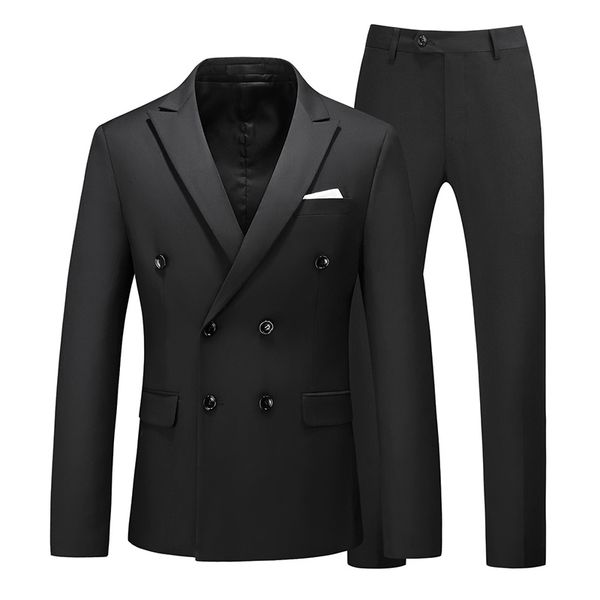 men's suits & blazers mogu design wedding double breasted suit men mens formal slim fashion business casual 2 splits for 8 colors, White;black
men's suits & blazers mogu design wedding double breasted suit men mens formal slim fashion business casual 2 splits for 8 colors, White;black