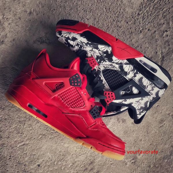 2019 new arrival tattoo 4 singles day 4s mens basketball shoes trainers sports sneakers with box size 41-47
2019 new arrival tattoo 4 singles day 4s mens basketball shoes trainers sports sneakers with box size 41-47