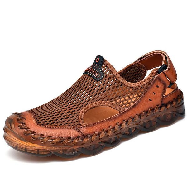 fashion roman style summer mesh beach handmade leather mens gladiator outdoor men's sandals y200702, Black
fashion roman style summer mesh beach handmade leather mens gladiator outdoor men's sandals y200702, Black