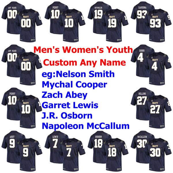 custom navy midshipmen college football jerseys womens kids youth malcolm perry jersey keenan reynolds zach abey garret lewis blue stitched, Black
custom navy midshipmen college football jerseys womens kids youth malcolm perry jersey keenan reynolds zach abey garret lewis blue stitched, Black