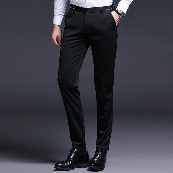 mens dress pants formal business casual suit pants spring autumn office trousers men straight classic suit pant men black blue, White;black
mens dress pants formal business casual suit pants spring autumn office trousers men straight classic suit pant men black blue, White;black
