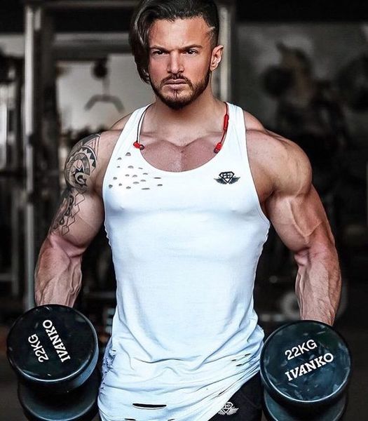 2019 new summer vest cotton gym training breathable hole sports vest, Black;blue
2019 new summer vest cotton gym training breathable hole sports vest, Black;blue