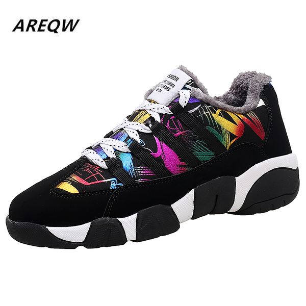 2019 winter vintage men boots leather outdoor motorcycle boots warm comfortable male shoes plush snow couple shoes, Black
2019 winter vintage men boots leather outdoor motorcycle boots warm comfortable male shoes plush snow couple shoes, Black