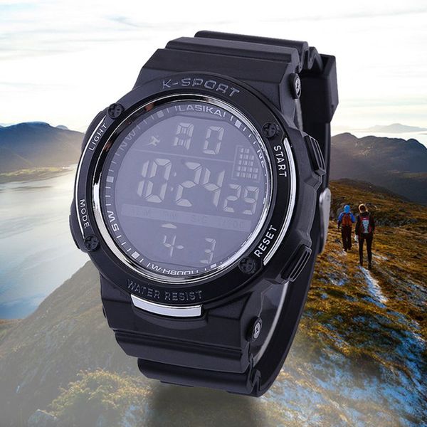 waterproof digital watch student boys girls outdoor sports fashion simple electronic watches 50pf, Slivery;brown
waterproof digital watch student boys girls outdoor sports fashion simple electronic watches 50pf, Slivery;brown