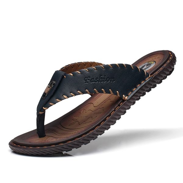 men casual slippers leather flat outdoor summer flip flops beach sandals men blue black man fashion soft sneakers, Blue;gray
men casual slippers leather flat outdoor summer flip flops beach sandals men blue black man fashion soft sneakers, Blue;gray