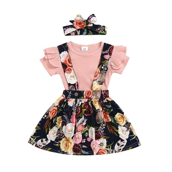 toddler baby girls t-shirt floral suspender skirt headband outfits set children's sets baby girl clothes girls clothes, White
toddler baby girls t-shirt floral suspender skirt headband outfits set children's sets baby girl clothes girls clothes, White