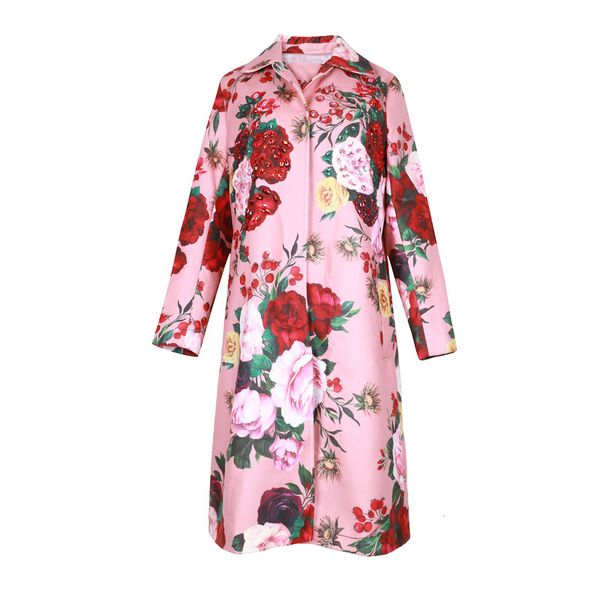 luxury women long coat vest dress suit set vintage rose print nail drill slim wool coat sundress two piece set, White
luxury women long coat vest dress suit set vintage rose print nail drill slim wool coat sundress two piece set, White