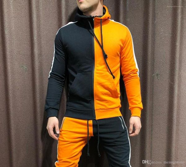 colors patchwork zipper up designer pullovers sweatshirts autumn new hoodies mens clothing spring, Black
colors patchwork zipper up designer pullovers sweatshirts autumn new hoodies mens clothing spring, Black