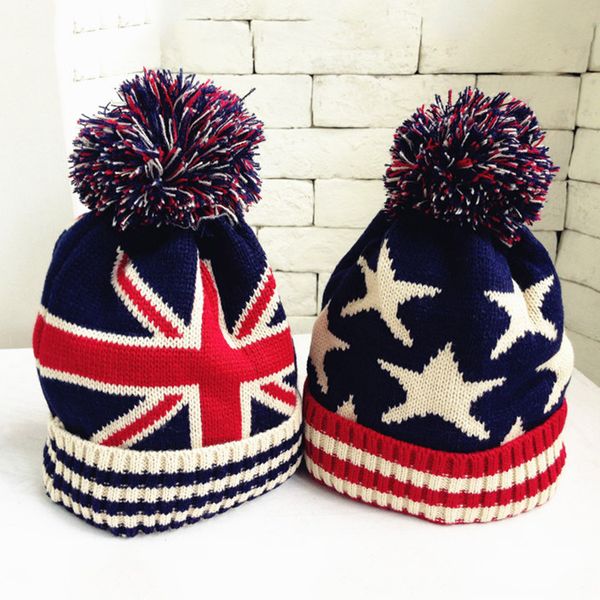 usa american flag beanie hat for kids wool thicken warm knitted caps casual hip-hop cap sports hairball knitted hat, Yellow
usa american flag beanie hat for kids wool thicken warm knitted caps casual hip-hop cap sports hairball knitted hat, Yellow