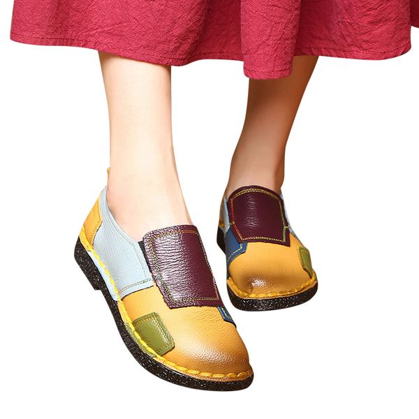 shoes woman multi-color soft bottom non-slip flat casual single sneakers women platform round head loafers women shoes zapatos, Black
shoes woman multi-color soft bottom non-slip flat casual single sneakers women platform round head loafers women shoes zapatos, Black
