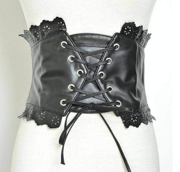 women's runway fashion faux leather elastic cummerbunds female dress corsets waistband belts decoration wide belt r1399, Black;brown
women's runway fashion faux leather elastic cummerbunds female dress corsets waistband belts decoration wide belt r1399, Black;brown