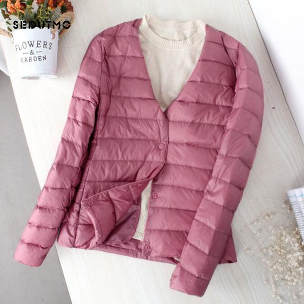 sedutmo winter plus размер 4xl duck пуховик ultra light пальто короткой осень тонкого вскользь puffer jacket ed836, Black
sedutmo winter plus размер 4xl duck пуховик ultra light пальто короткой осень тонкого вскользь puffer jacket ed836, Black