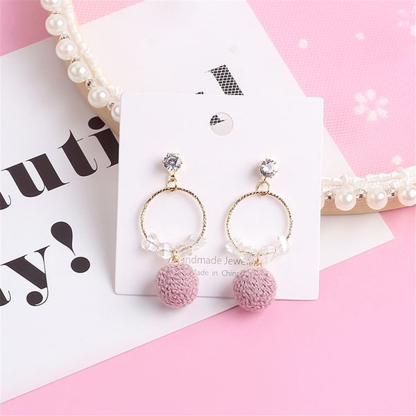 flannelette wool ball tassel earrings for women drop earrings fashion jewelry trendy cotton rope fringe dangle gifts, Golden
flannelette wool ball tassel earrings for women drop earrings fashion jewelry trendy cotton rope fringe dangle gifts, Golden
