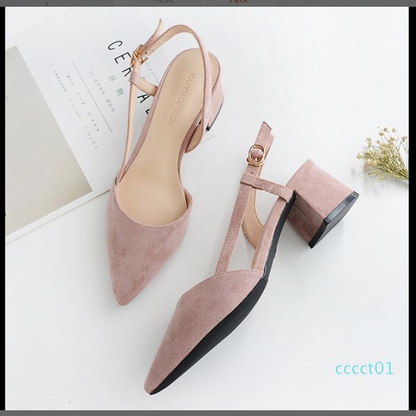 women summer casual dating party wedding shoes women chunky heels sandals with pointed toe ct1, Black
women summer casual dating party wedding shoes women chunky heels sandals with pointed toe ct1, Black