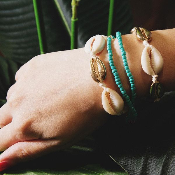 diezi 3pc/set ethnic bohemia acrylic beads bracelets women handmade fashion shell charm bracelets bangles fashion 2019 new, Golden;silver
diezi 3pc/set ethnic bohemia acrylic beads bracelets women handmade fashion shell charm bracelets bangles fashion 2019 new, Golden;silver
