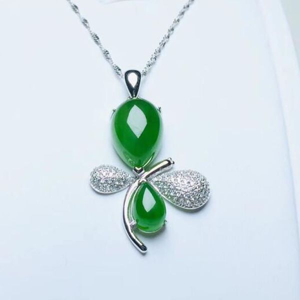 real 925 silver white green hetian jade water drop beads inlay flower design lucky pendant + chain necklace fine jewelry certifi
real 925 silver white green hetian jade water drop beads inlay flower design lucky pendant + chain necklace fine jewelry certifi