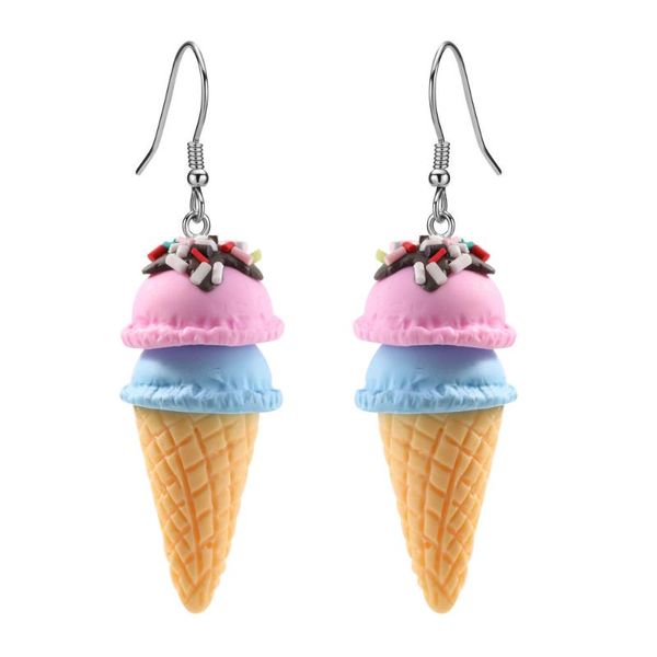 2020 handmade polymer clay cute drop earrings for women girl kid fashion 3d cream dangle earrings jewelry gift, Silver
2020 handmade polymer clay cute drop earrings for women girl kid fashion 3d cream dangle earrings jewelry gift, Silver