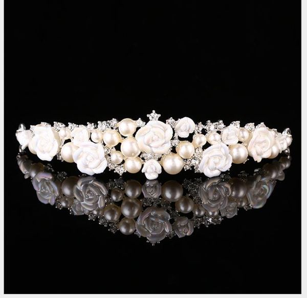 headdress bride crown alloy fittings crown water drill hoop crown, Slivery;golden
headdress bride crown alloy fittings crown water drill hoop crown, Slivery;golden