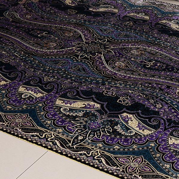high quanlity 6'x9' purple classic abstract persian style handnade silk carpet for living room or study room
high quanlity 6'x9' purple classic abstract persian style handnade silk carpet for living room or study room