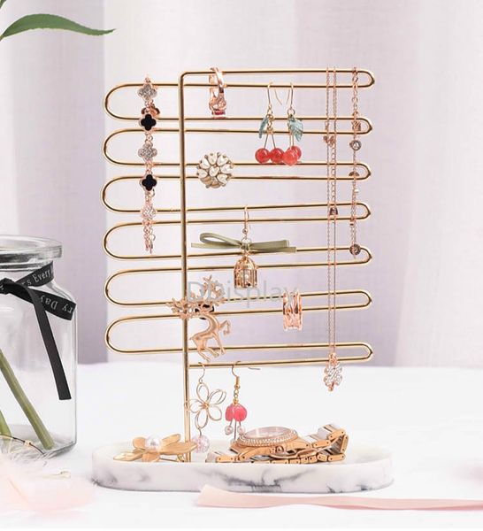 ddisplay creative storage jewelry rack resin marble pattern jewelry holder earrings rings stands window display jewelry shelf, Black
ddisplay creative storage jewelry rack resin marble pattern jewelry holder earrings rings stands window display jewelry shelf, Black
