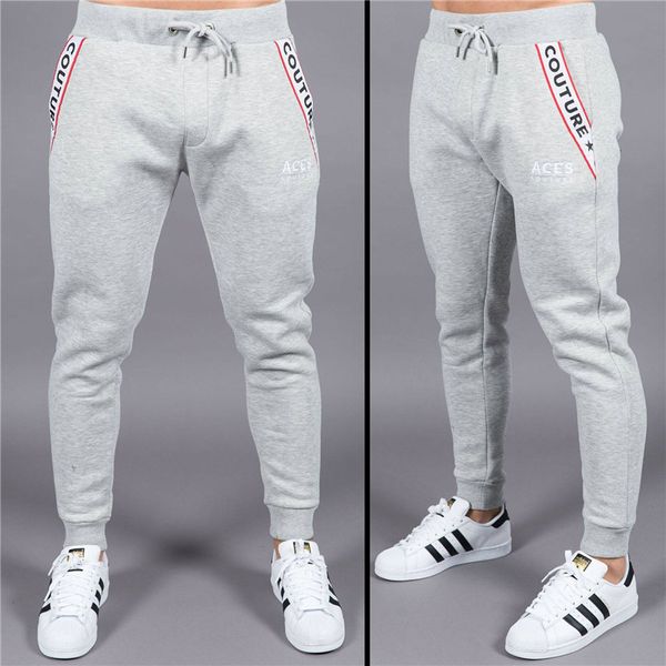 autumn new men's sports trousers muscular men's slim feet pants cotton running workout clothes, Black
autumn new men's sports trousers muscular men's slim feet pants cotton running workout clothes, Black
