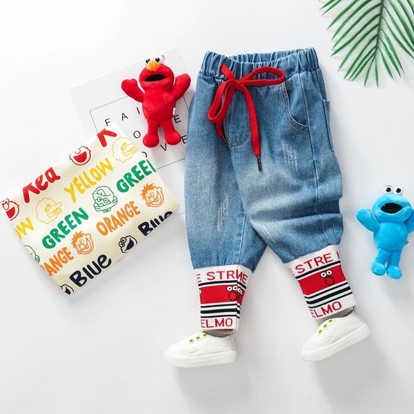 jeans 2020 autumn jeans panty children's clothing children's pants thread printing contrast color baby's pants, Blue
jeans 2020 autumn jeans panty children's clothing children's pants thread printing contrast color baby's pants, Blue