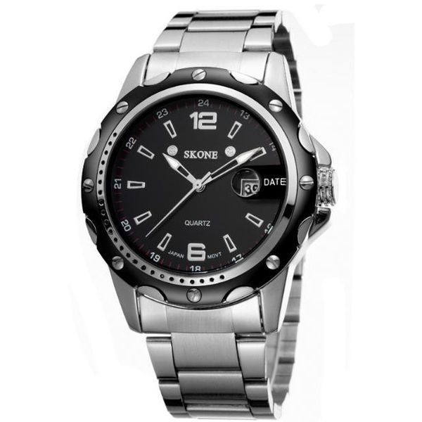 brand retro steel band men's watch waterproof business watch large dial calendar watch quartz movement stainless steel band single fold, Slivery;brown
brand retro steel band men's watch waterproof business watch large dial calendar watch quartz movement stainless steel band single fold, Slivery;brown