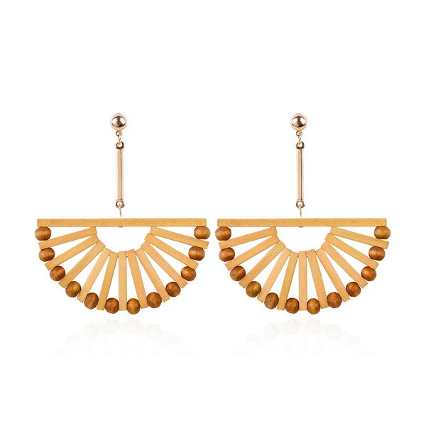 wholesale- retro creative ethnic geometric long drop earrings for woman hand-carved wooden dangle earring fashion jewelry, Silver
wholesale- retro creative ethnic geometric long drop earrings for woman hand-carved wooden dangle earring fashion jewelry, Silver