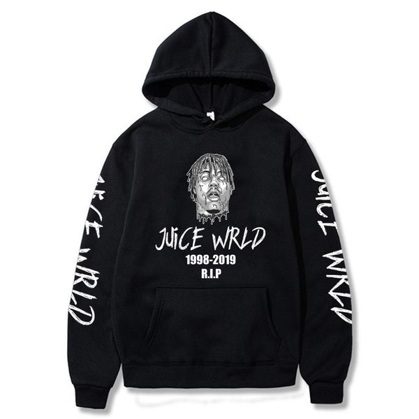 juice wrld r.i.p printing mens designer hoodies fashion brand sweater hip hop hooded sweater high street hoodie sweatshirt, Black
juice wrld r.i.p printing mens designer hoodies fashion brand sweater hip hop hooded sweater high street hoodie sweatshirt, Black