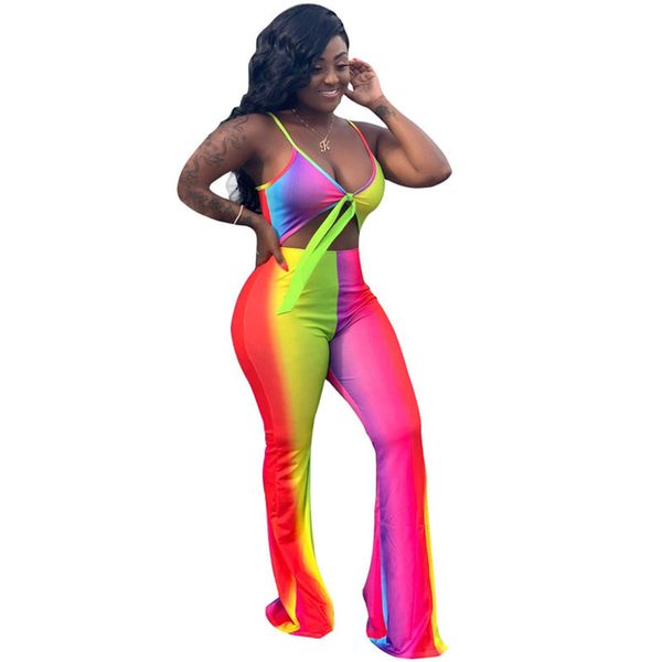 colorful print jumpsuit women spagetti strap v-neck bow tie up hollow out skinny wide leg pants romper night club overalls, Black;white
colorful print jumpsuit women spagetti strap v-neck bow tie up hollow out skinny wide leg pants romper night club overalls, Black;white