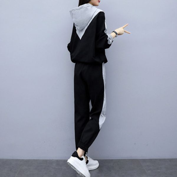 women's two piece sweater set pant suit autumn ankle-length sports suits female 2019 fashion batwing sleeve 2 piece sets, Gray
women's two piece sweater set pant suit autumn ankle-length sports suits female 2019 fashion batwing sleeve 2 piece sets, Gray