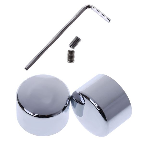 front axle cap nut covers fit for street glide softail fatboy dyna