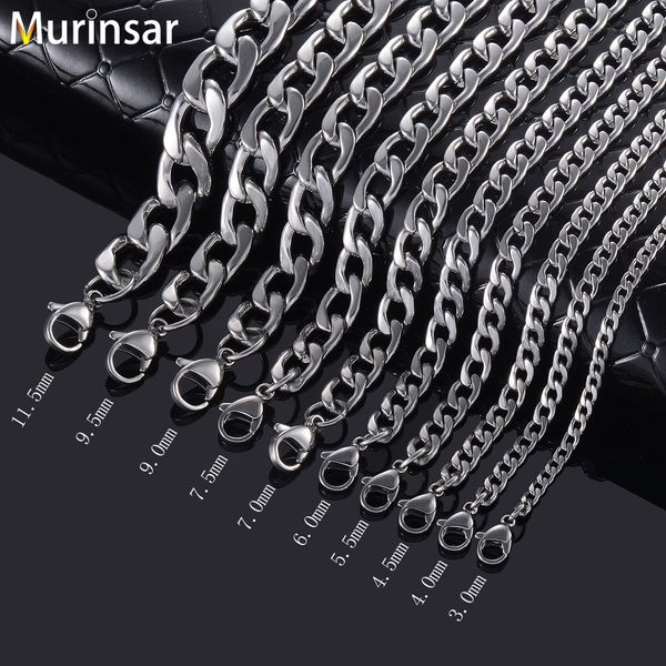 fashion silver color solid necklace curb chain link men choker stainless steel male female necklace accessories gifts
fashion silver color solid necklace curb chain link men choker stainless steel male female necklace accessories gifts
