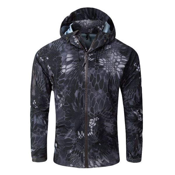 spring autumn men's outdoor sports hiking trekking fishing climbing hardshell jacket waterproof camouflage tactical windbreaker, Blue;black
spring autumn men's outdoor sports hiking trekking fishing climbing hardshell jacket waterproof camouflage tactical windbreaker, Blue;black