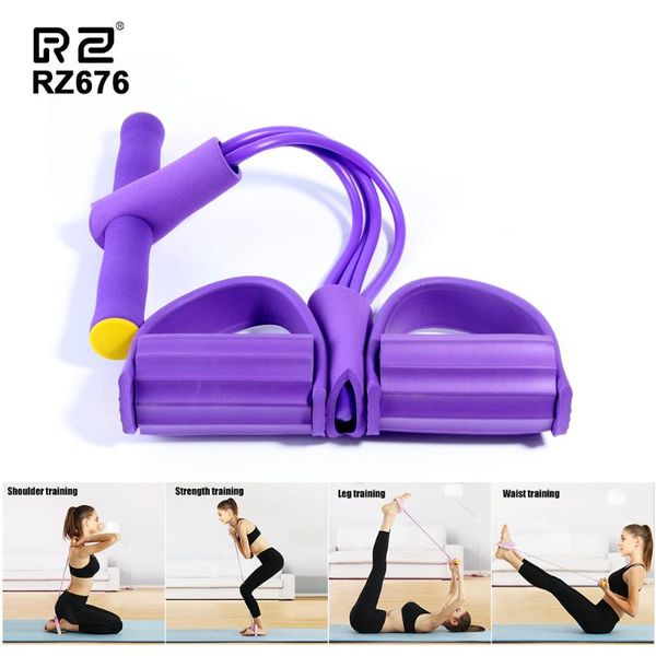 4 tube resistance elastic pull rope exerciser belly resistance band home gym sport training elastic bands for fitness equipment
4 tube resistance elastic pull rope exerciser belly resistance band home gym sport training elastic bands for fitness equipment